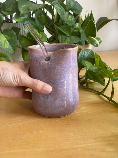 Lavender Straw Tumbler