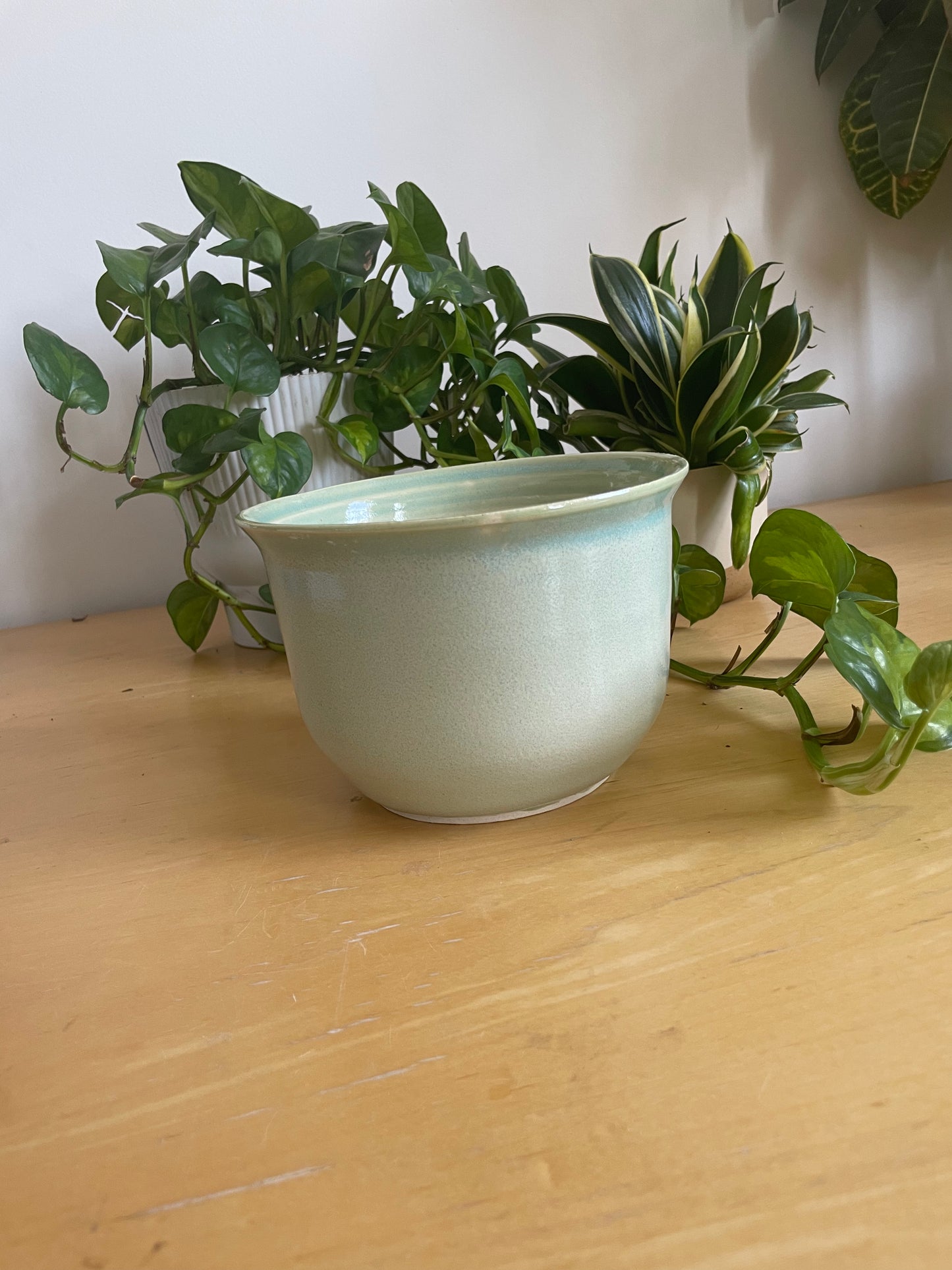 Mint Green Planter